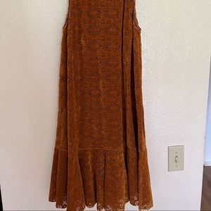 Anthropology corduroy dress